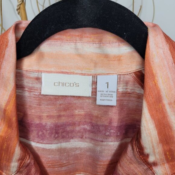 Chico's Jacket Womens 1 (Medium) - Picture 5 of 6